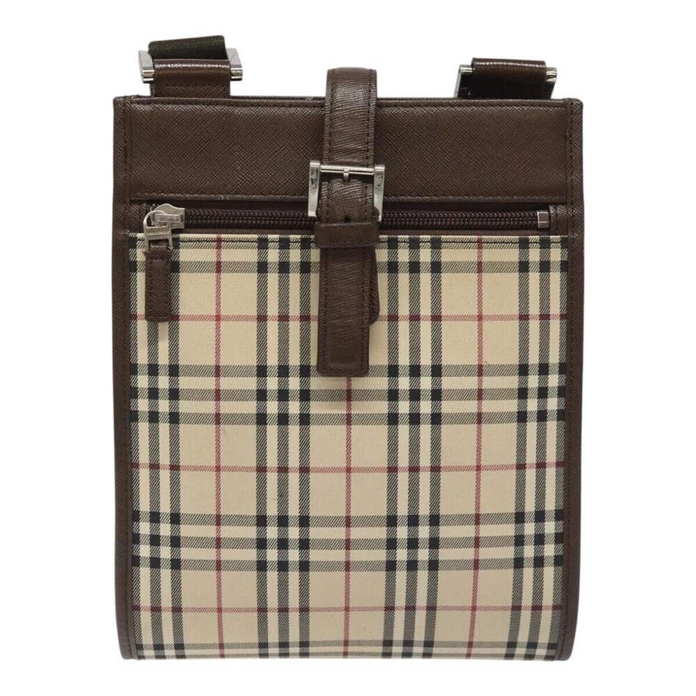 Burberry Nova check Canvas and Leather
